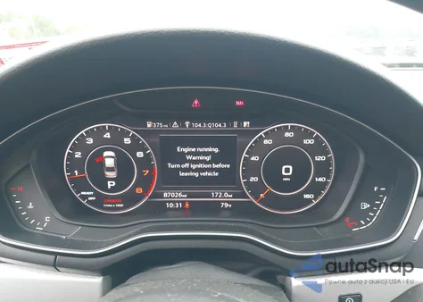 2017 Audi A4 2.0T Premium from USA, damaged, VIN WAUENAF45HN009232